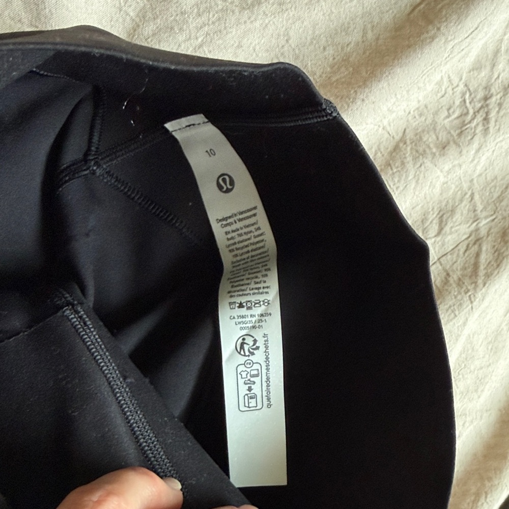 lululemon athletica Black High-Rise Leggings - Picture 3 of 3